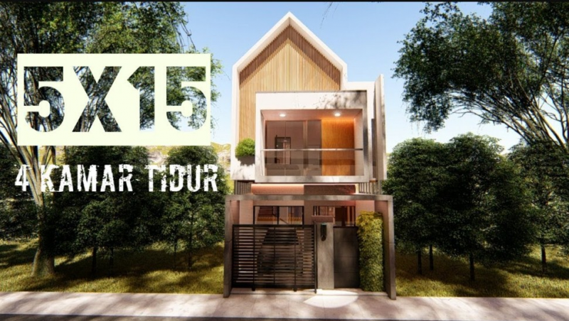 30 Inspirasi Desain Rumah 5 X 15 Terbaik Desain Id