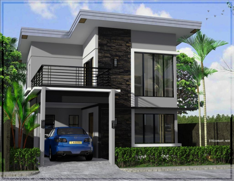 30 Desain Rumah 2 Lantai Minimalis Modern Dan Elegan Desain Id