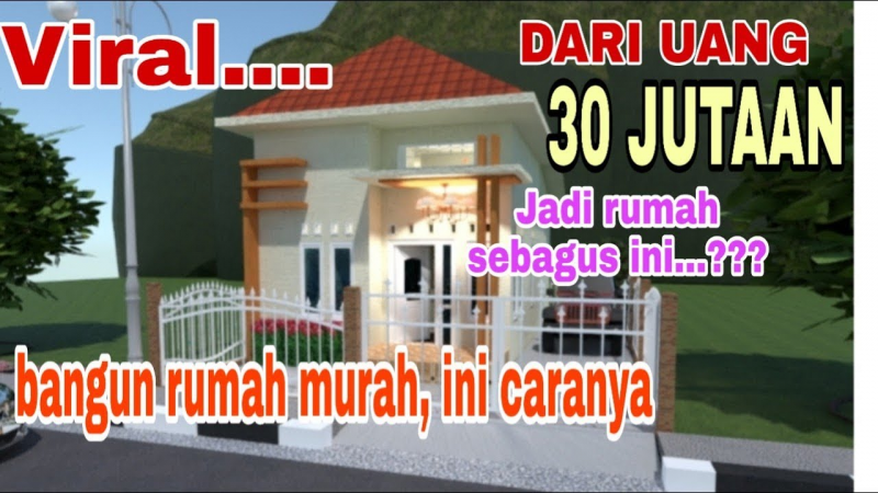 Desain Rumah Dengan Biaya Juta Minimalis Modern Desain Id