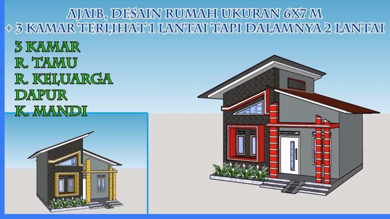 30 Desain Rumah Ukuran 10x12 1 Lantai Elegan Dan Minimalis Desain Id