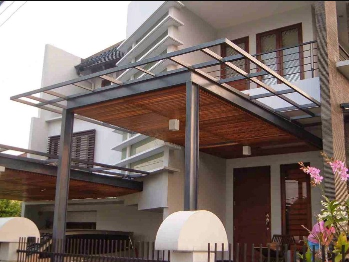 Model Atap Carport Kayu - Desain Id