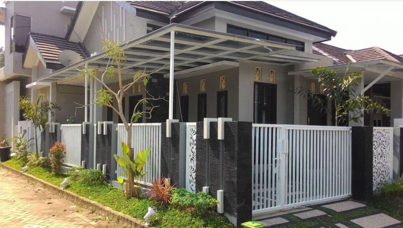 Desain Taman Carport - Desain id