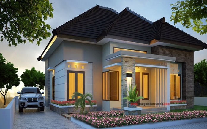 30 Inspirasi Untuk Desain Rumah 1 Lantai Terbaru - Desain id