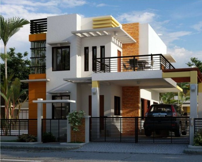 30 Contoh Desain Rumah 2 Lantai Minimalis Terbaru - Desain id