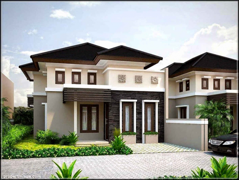 30 Contoh Desain Rumah Depan Minimalis Terbaru Desain Id