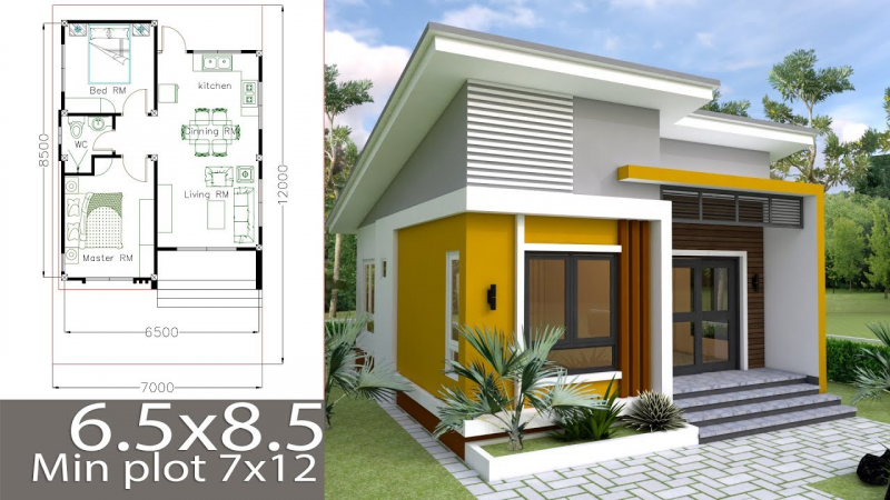 Desain Rumah Minimalis 2 Lantai 7x8 - Desain Id