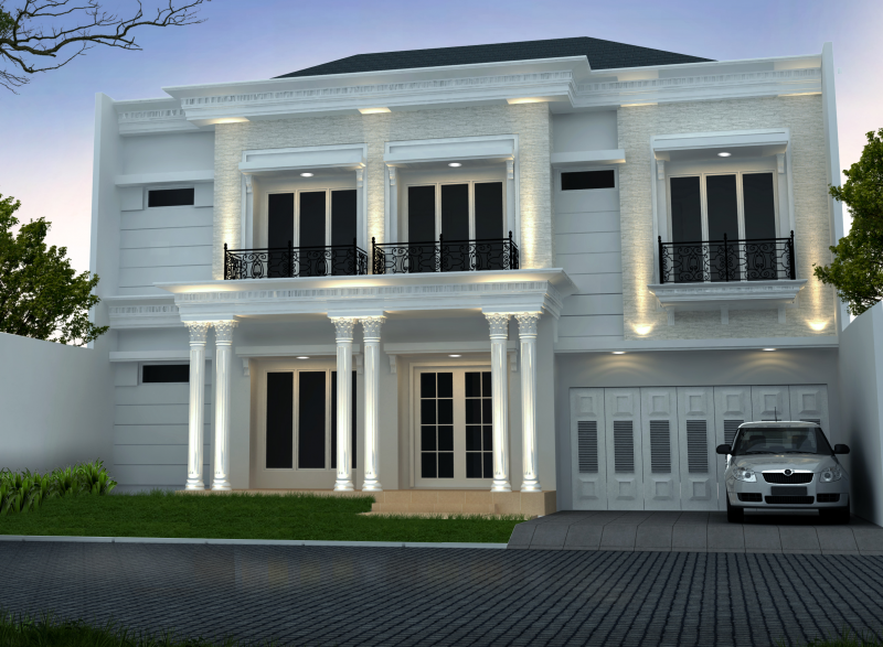 30 Contoh Inspirasi Desain Rumah Dua Lantai Minimalis Desain Id 8194