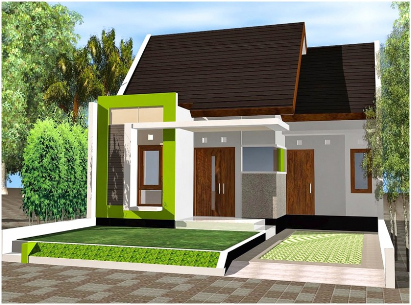 Contoh Desain Cat Rumah Elegan - Desain Id