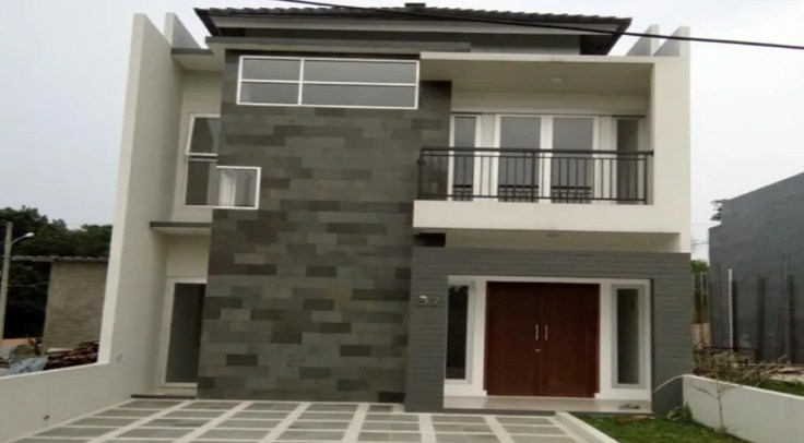 Contoh Desain Rumah 2 Lantai Sederhana Dan Biaya - Desain Id