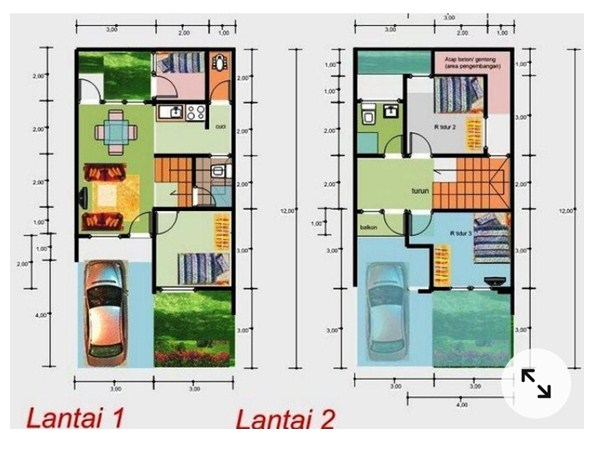 2 Desain Dengan Halaman Luas - Desain id