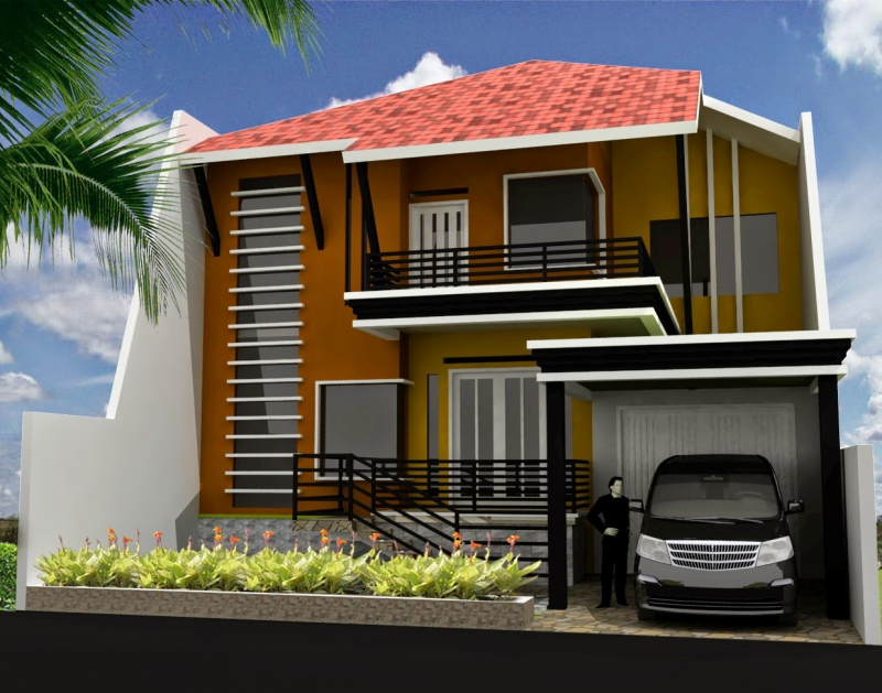 30 Desain Rumah 2 Lantai Minimalis Modern Dan Elegan Desain Id