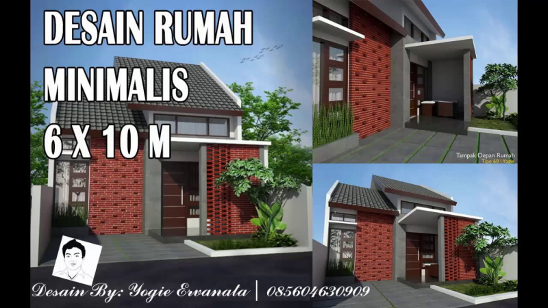 Desain Rumah 60 Meter Alami - Desain id