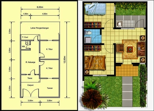 30 Inspirasi Desain Rumah Dengan Biaya 20 Juta - Desain Id