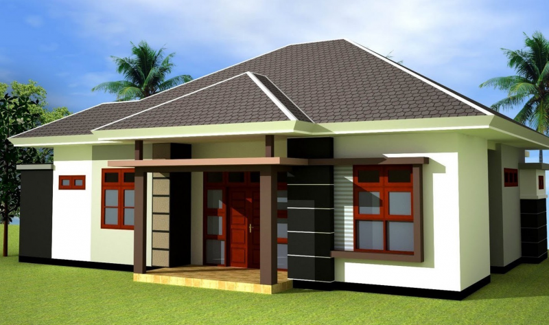 Model Rumah Atap Asbes Sederhana Desain Id