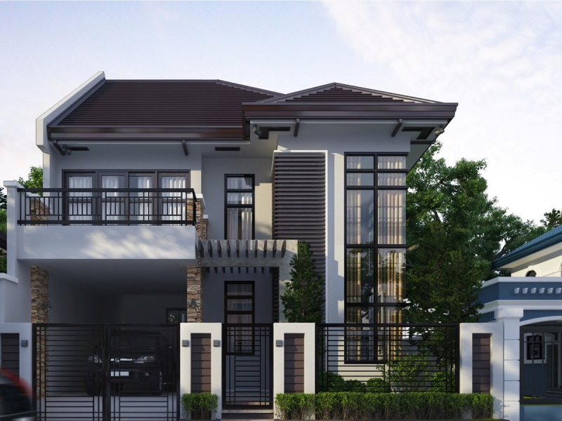 30 Desain Rumah Mewah Minimalis Modern 2 Lantai Desain Id