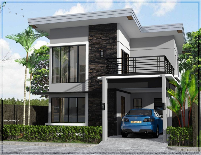 30 Desain Rumah Mewah Minimalis Modern 2 Lantai Desain Id