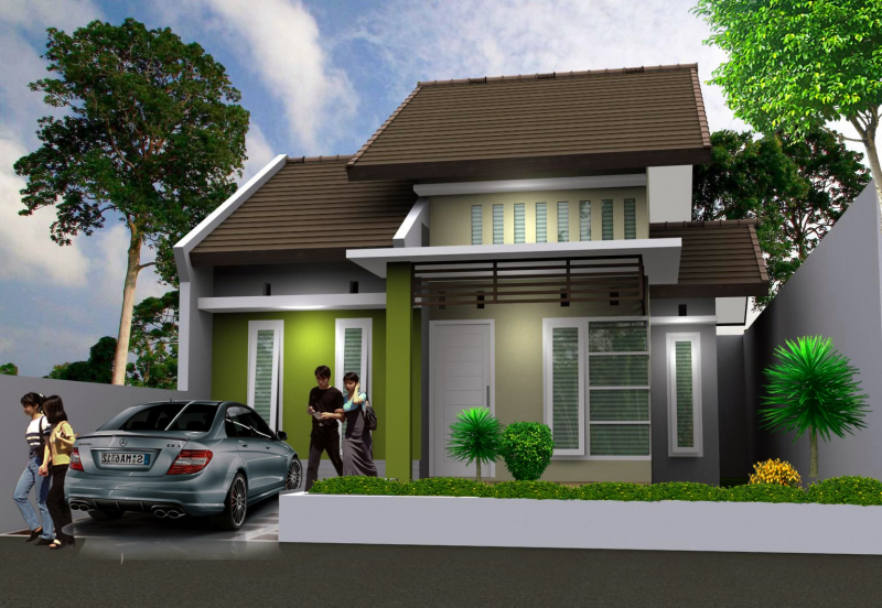 30 Contoh Desain Rumah Minimalis Type 45 Terbaru - Desain Id