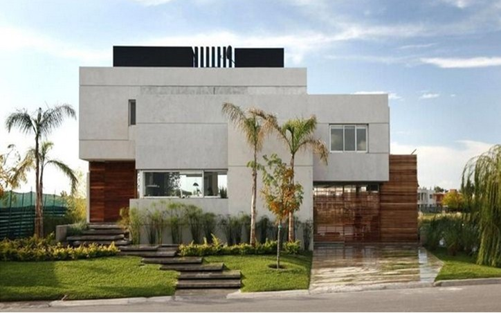 Desain Rumah Dengan Taman Yang Indah - Desain id