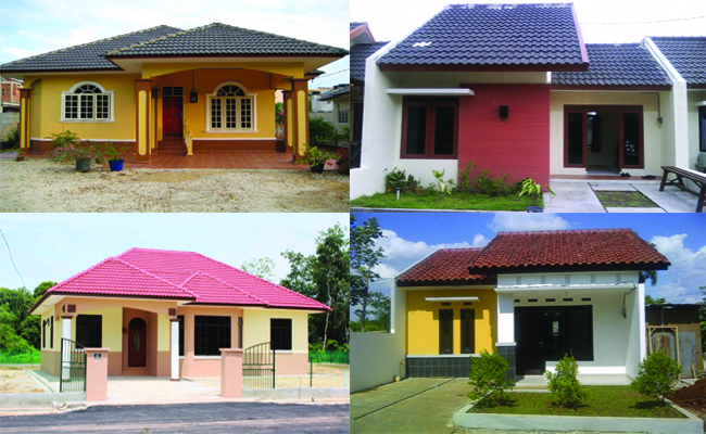 30 Contoh Desain Rumah Sederhana 3 Kamar Di Kampung - Desain Id