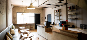 30 Desain Coffee Shop Yang Modern Minimalis dan Kekinian